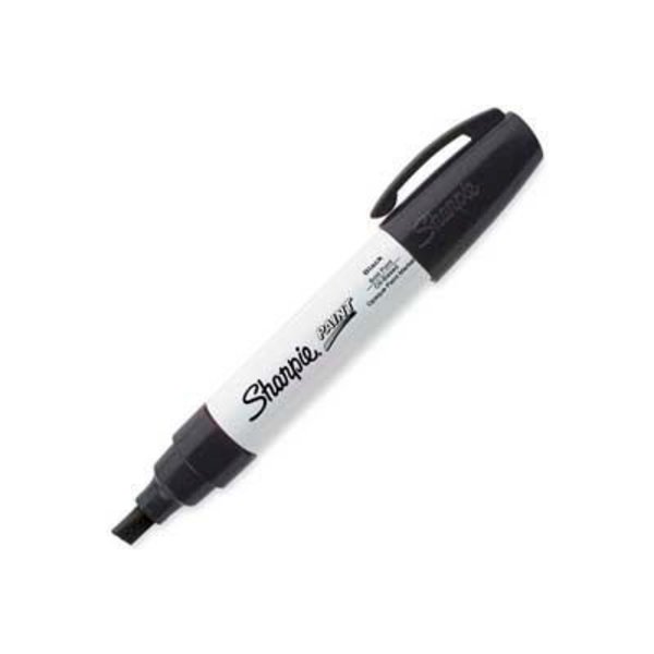 Sanford Sharpie® Paint Marker, Oil-Based, Bold, Black Ink, 1 Each 35564